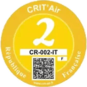 Crit'Air 2 sticker