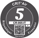 Crit'Air 5 sticker